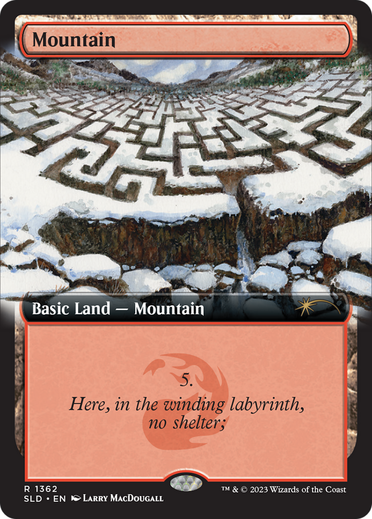 Mountain (1362) [Secret Lair Drop Series] | Exor Games Dartmouth