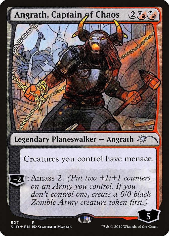 Angrath, Captain of Chaos (Stained Glass) [Secret Lair Drop Promos] | Exor Games Dartmouth