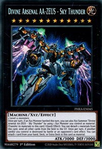 Divine Arsenal AA-ZEUS - Sky Thunder [PHRA-EN045] Secret Rare | Exor Games Dartmouth