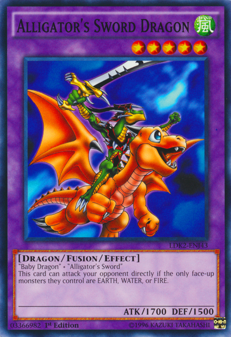 Alligator's Sword Dragon [LDK2-ENJ43] Common | Exor Games Dartmouth