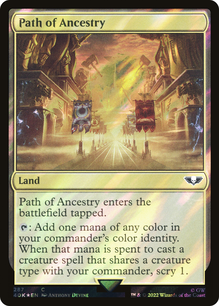 Path of Ancestry (Surge Foil) [Marvel Super Heroes Commander] | Exor Games Dartmouth