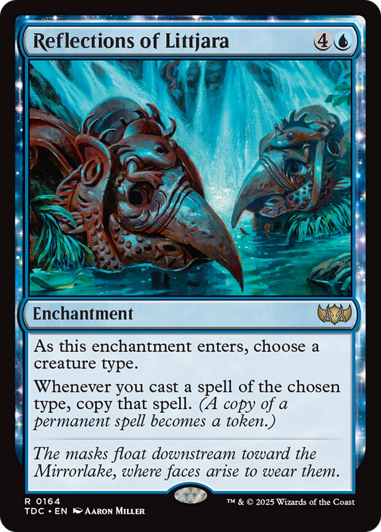 Reflections of Littjara [Tarkir: Dragonstorm Commander] | Exor Games Dartmouth