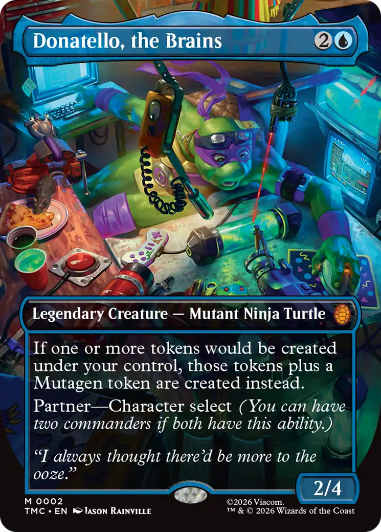 Donatello, the Brains (Borderless) [Teenage Mutant Ninja Turtles Commander] | Exor Games Dartmouth