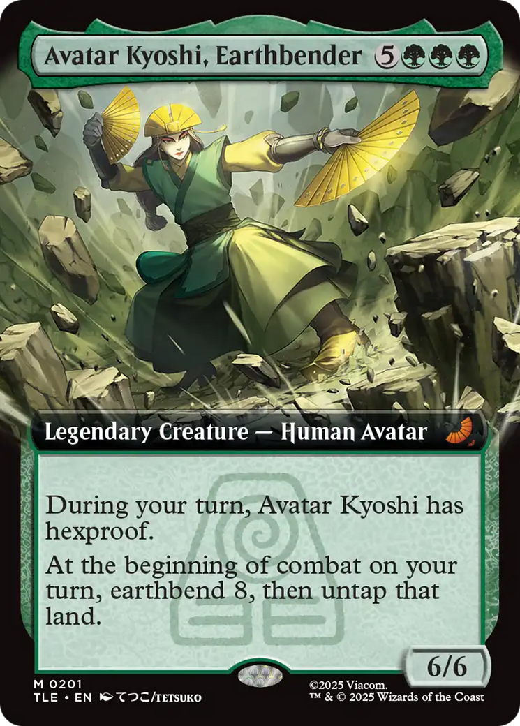 Avatar Kyoshi, Earthbender (Extended Art) [Avatar: The Last Airbender: Eternal-Legal] | Exor Games Dartmouth