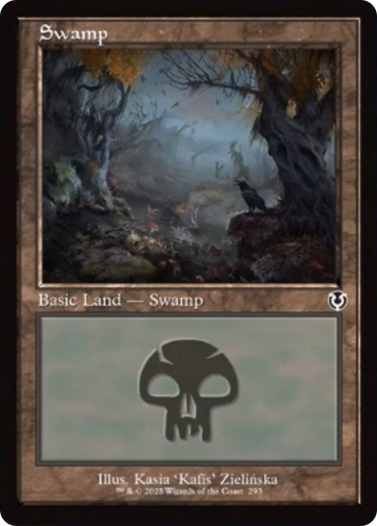 Swamp (293) (Retro Frame) [Innistrad Remastered] | Exor Games Dartmouth