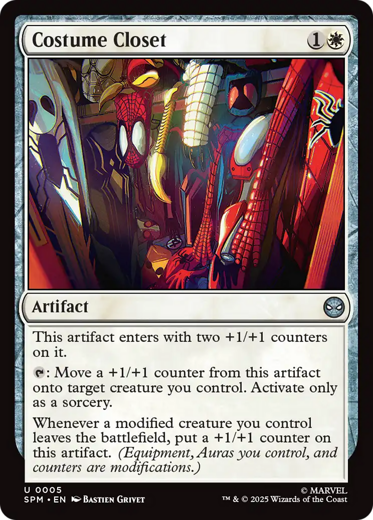Costume Closet [Marvel's Spider-Man] | Exor Games Dartmouth