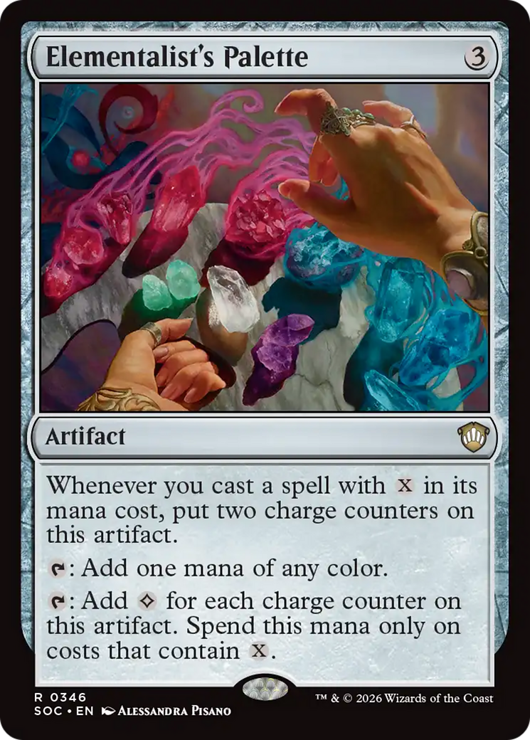 Elementalist's Palette [Secrets of Strixhaven Commander] | Exor Games Dartmouth