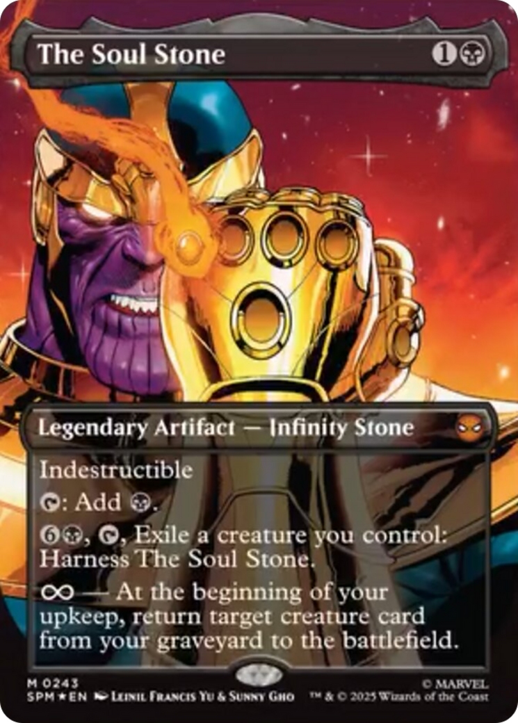 The Soul Stone (Borderless) [Marvel's Spider-Man] | Exor Games Dartmouth