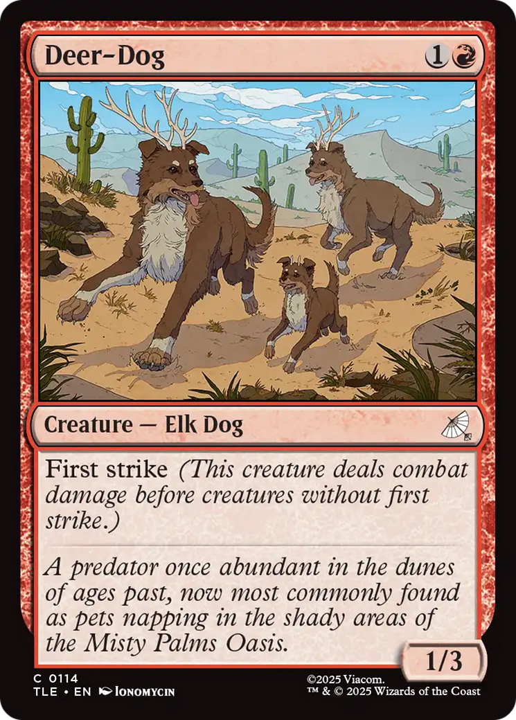 Deer-Dog [Avatar: The Last Airbender: Eternal-Legal] | Exor Games Dartmouth