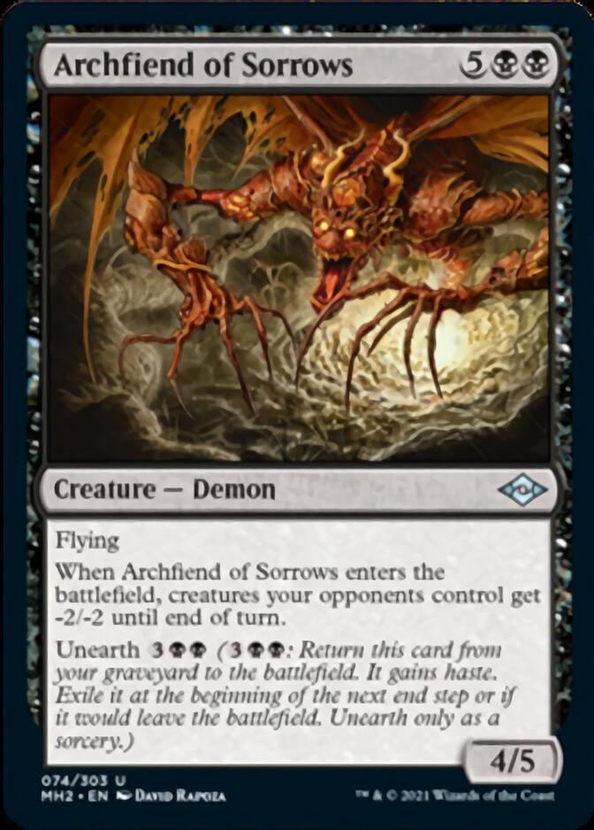 Archfiend of Sorrows [Modern Horizons 2] | Exor Games Dartmouth