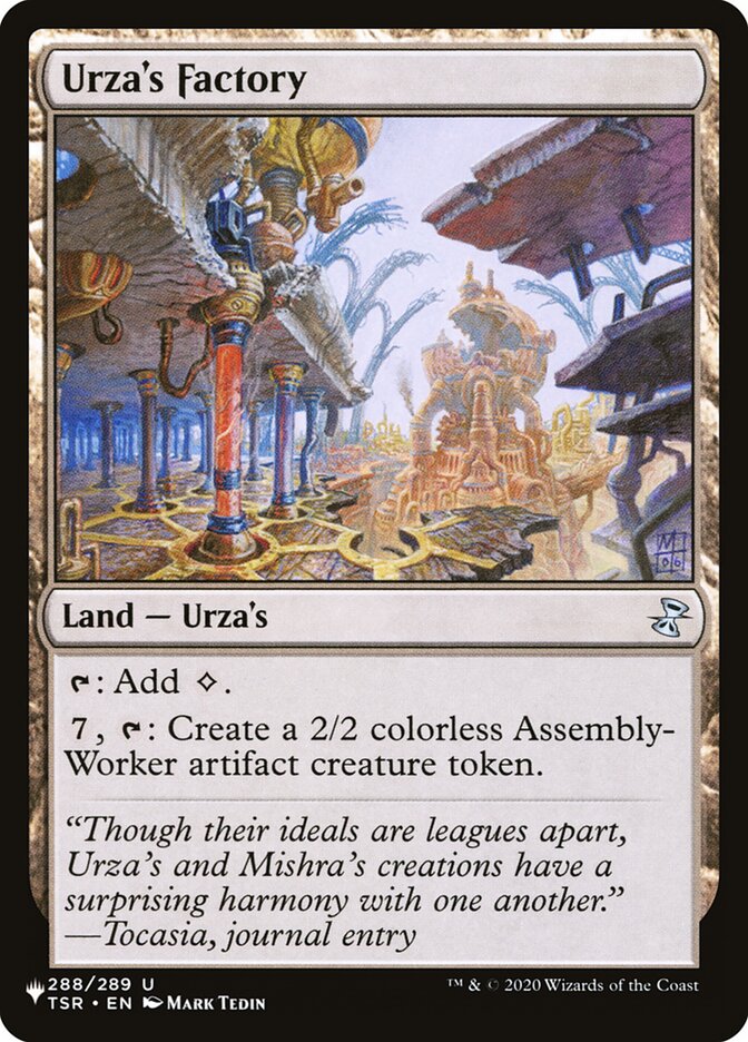 Urza's Factory [The List] | Exor Games Dartmouth