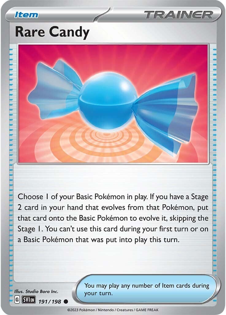 Rare Candy (191/198) [Scarlet & Violet: Base Set] | Exor Games Dartmouth