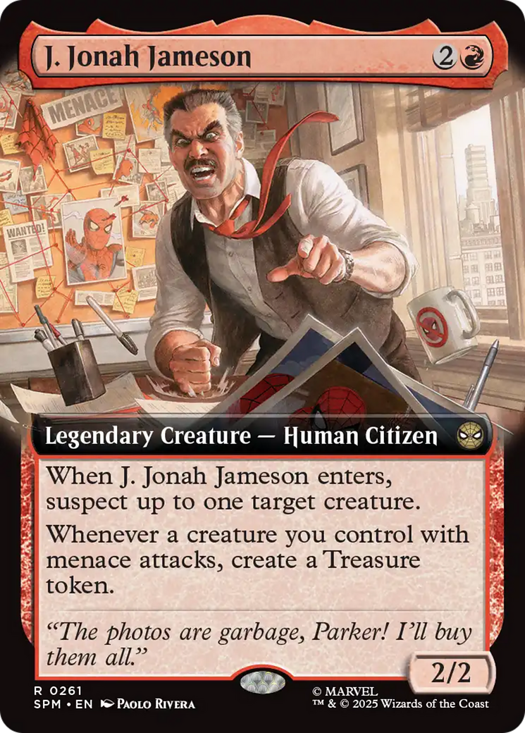 J. Jonah Jameson (Extended Art) [Marvel's Spider-Man] | Exor Games Dartmouth