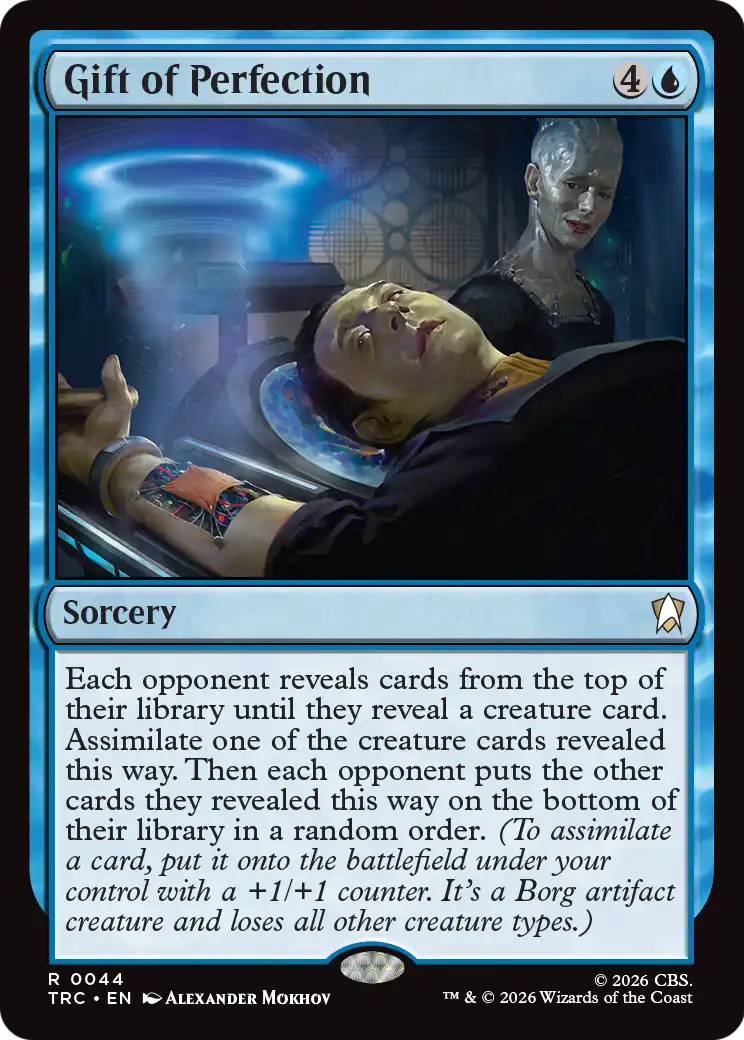 Gift of Perfection (Surge Foil) [Star Trek Commander] | Exor Games Dartmouth