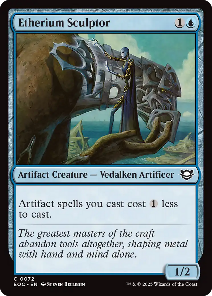 Etherium Sculptor [Edge of Eternities Commander] | Exor Games Dartmouth