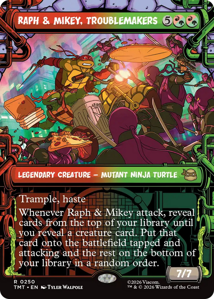Raph & Mikey, Troublemakers (Showcase) [Teenage Mutant Ninja Turtles] | Exor Games Dartmouth