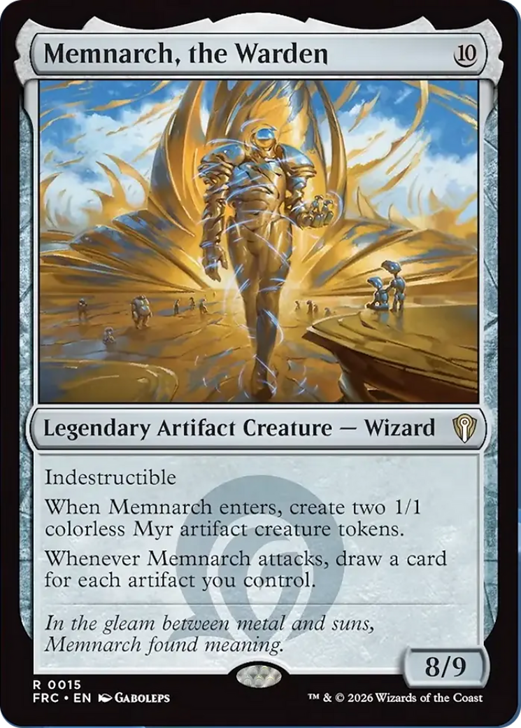 Memnarch, the Warden [Reality Fracture Commander] | Exor Games Dartmouth