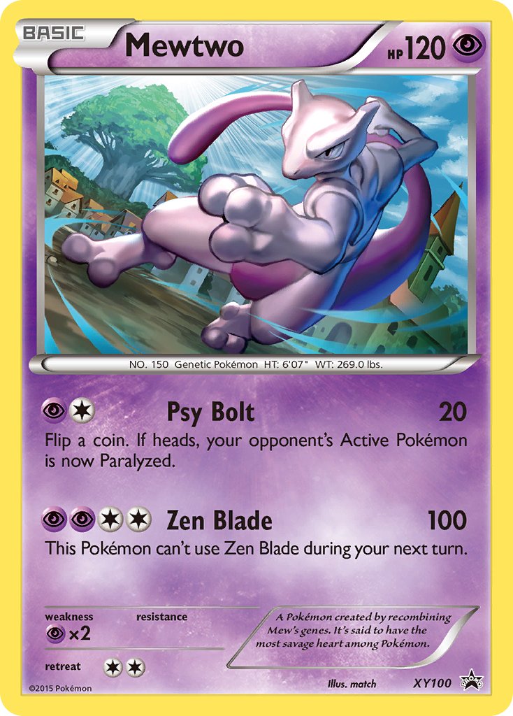 Mewtwo (XY100) [XY: Black Star Promos] | Exor Games Dartmouth