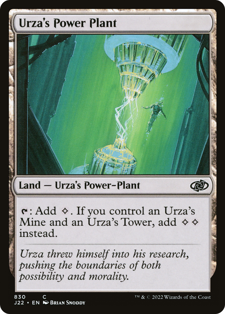 Urza's Power Plant [Jumpstart 2022] | Exor Games Dartmouth