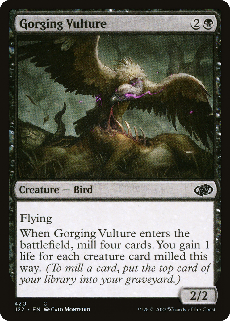 Gorging Vulture [Jumpstart 2022] | Exor Games Dartmouth