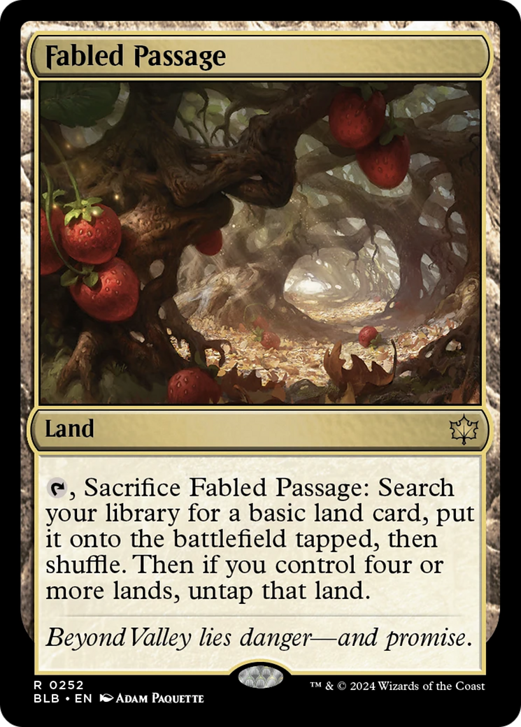 Fabled Passage [Bloomburrow] | Exor Games Dartmouth