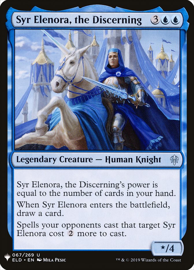 Syr Elenora, the Discerning [Mystery Booster] | Exor Games Dartmouth