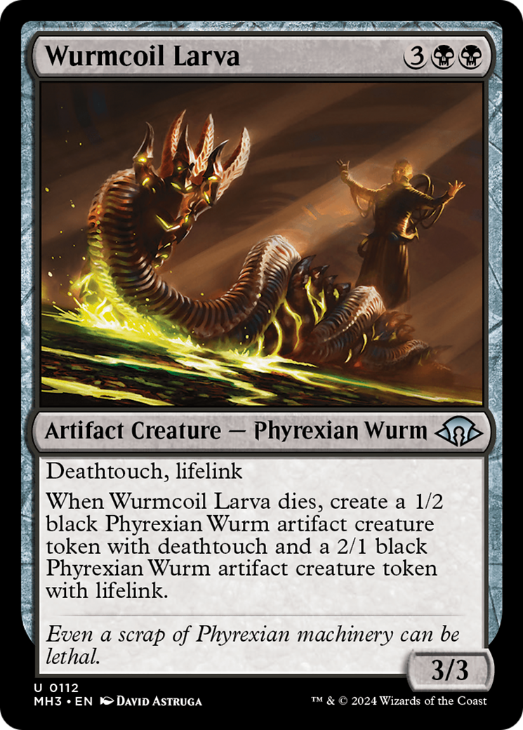 Wurmcoil Larva [Modern Horizons 3] | Exor Games Dartmouth