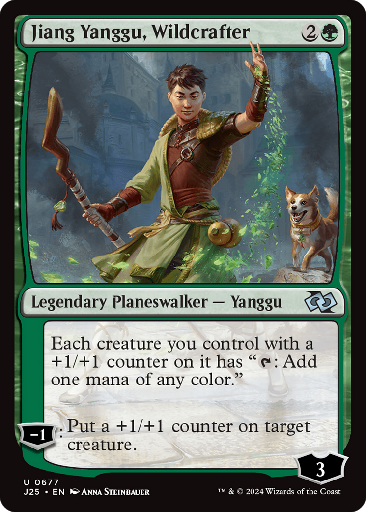 Jiang Yanggu, Wildcrafter [Foundations Jumpstart] | Exor Games Dartmouth