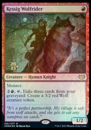 Kessig Wolfrider [Innistrad: Crimson Vow Prerelease Promos] | Exor Games Dartmouth