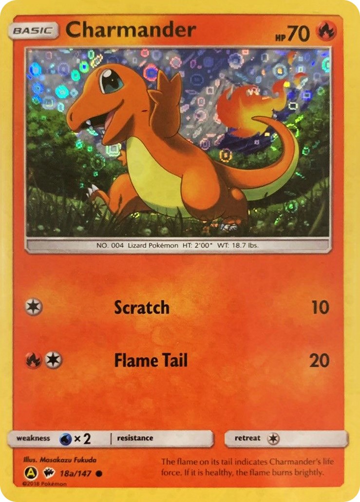 Charmander (18a/147) (General Mills Cereal Foil) [Alternate Art Promos] | Exor Games Dartmouth