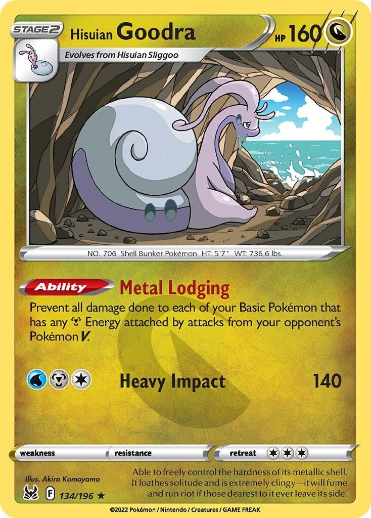 Hisuian Goodra (134/196) [Sword & Shield: Lost Origin] | Exor Games Dartmouth