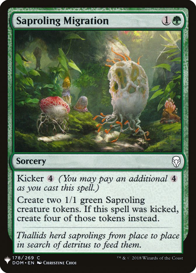 Saproling Migration [Mystery Booster] | Exor Games Dartmouth