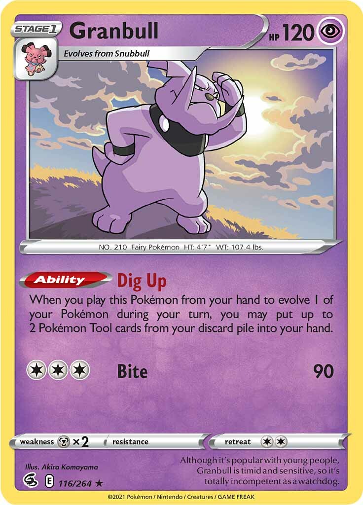 Granbull (116/264) [Sword & Shield: Fusion Strike] | Exor Games Dartmouth