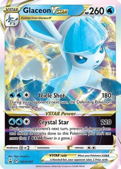 Glaceon VSTAR (SWSH197) [Sword & Shield: Black Star Promos] | Exor Games Dartmouth