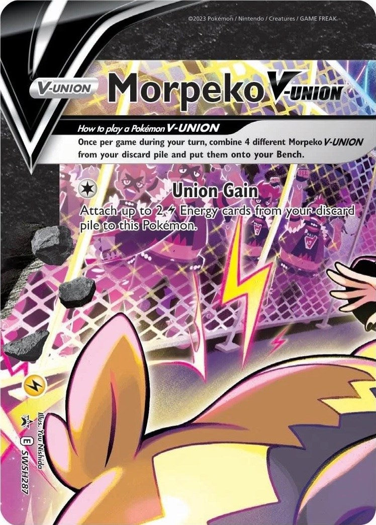Morpeko V-Union (SWSH287) [Sword & Shield: Black Star Promos] | Exor Games Dartmouth