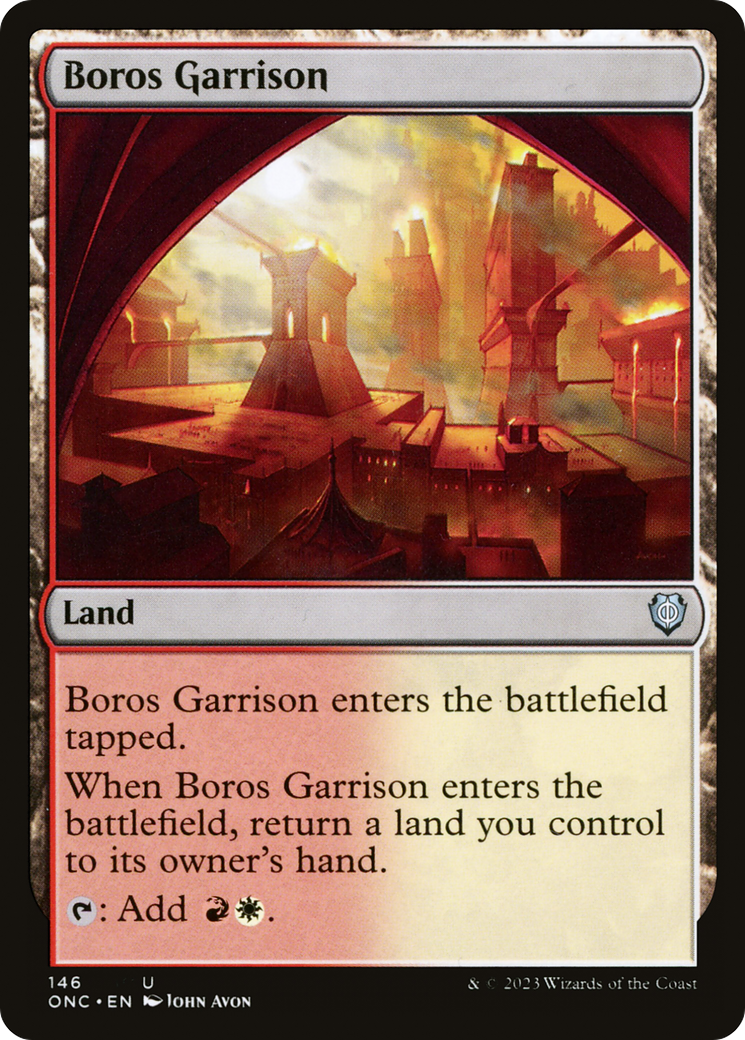 Boros Garrison [Phyrexia: All Will Be One Commander] | Exor Games Dartmouth