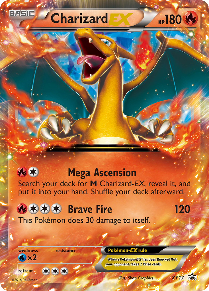 Charizard EX (XY17) [XY: Black Star Promos] | Exor Games Dartmouth