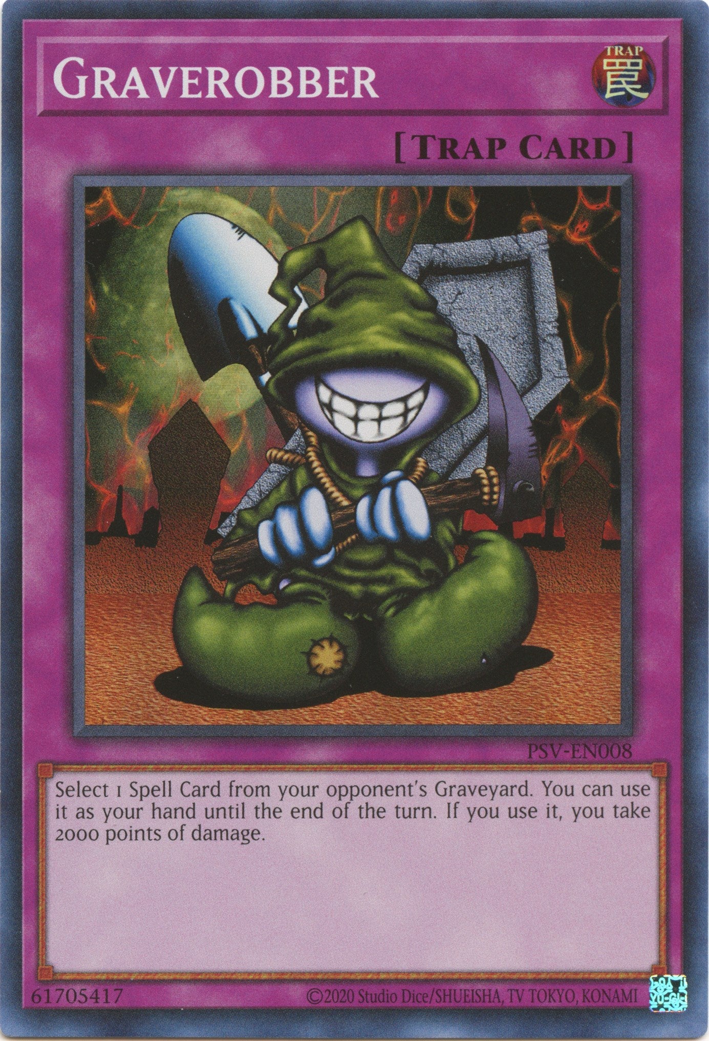 Graverobber (25th Anniversary) [PSV-EN008] Super Rare | Exor Games Dartmouth