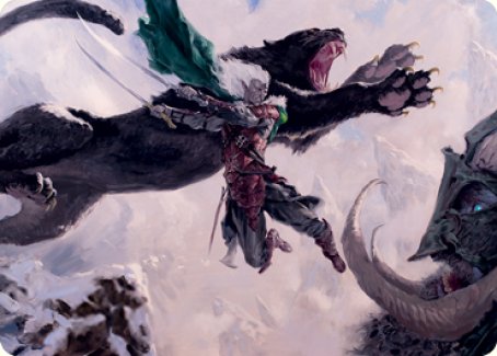 Drizzt Do'Urden Art Card [Dungeons & Dragons: Adventures in the Forgotten Realms Art Series] | Exor Games Dartmouth