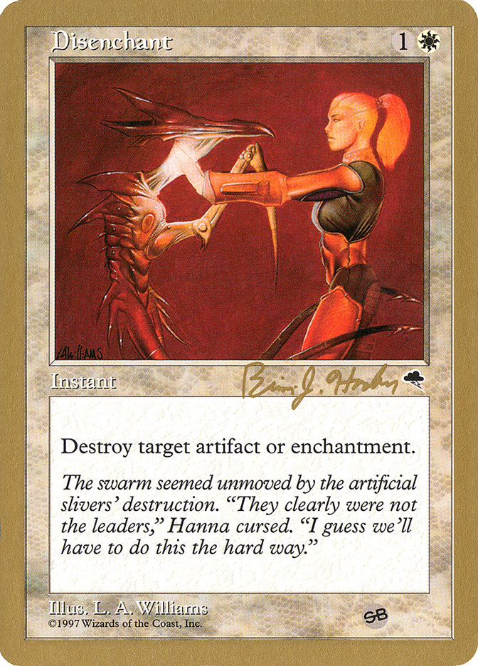 Disenchant (Brian Hacker) (SB) [World Championship Decks 1998] | Exor Games Dartmouth