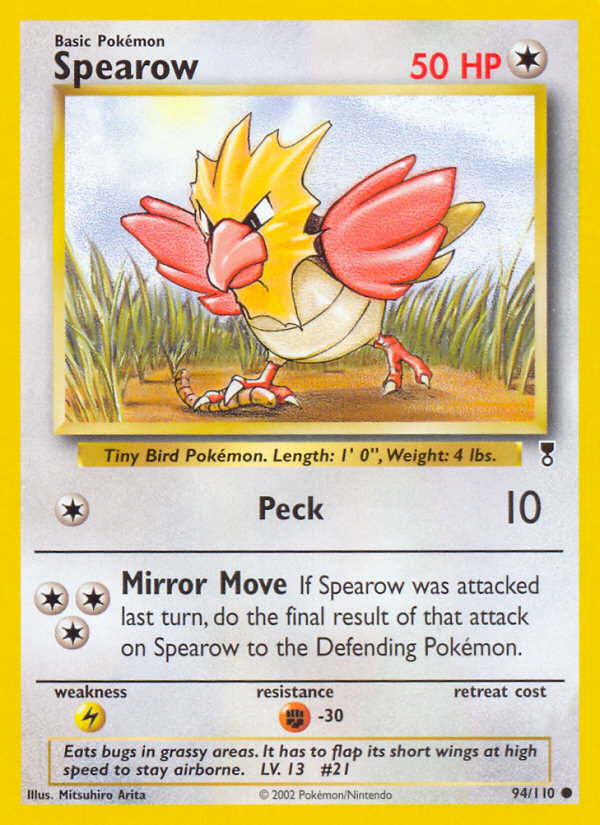 Spearow (94/110) [Legendary Collection] | Exor Games Dartmouth