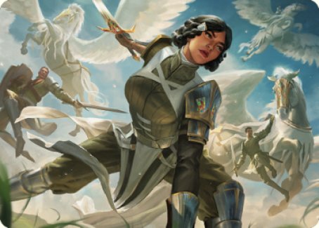 Resolute Reinforcements Art [Dominaria United Art Series] | Exor Games Dartmouth