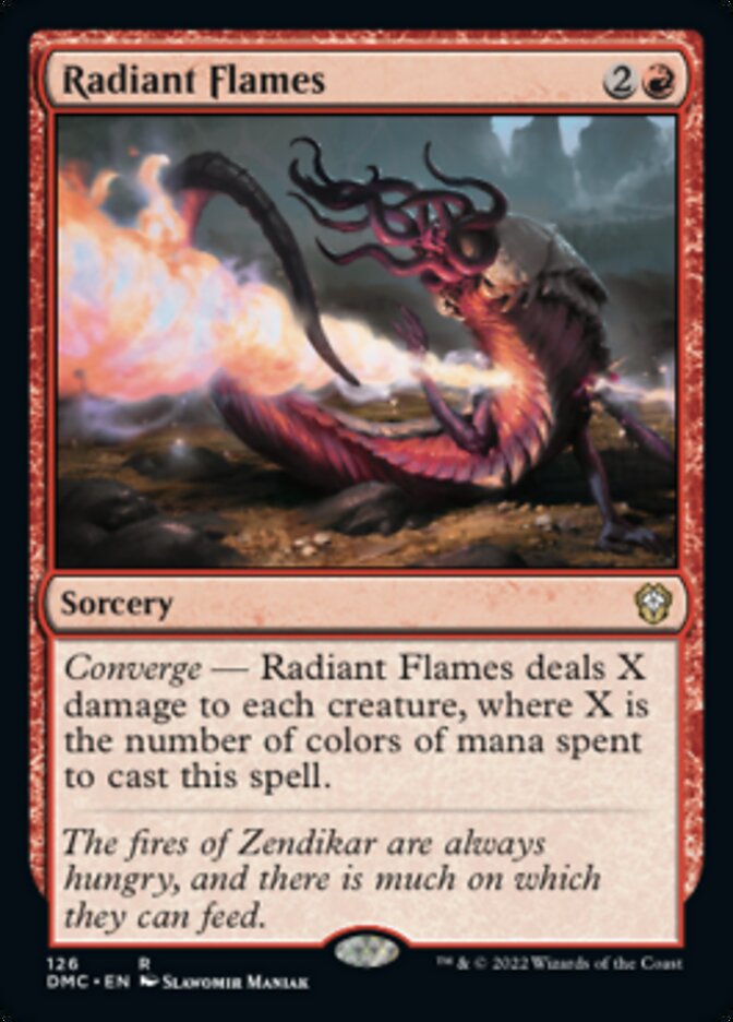 Radiant Flames [Dominaria United Commander] | Exor Games Dartmouth