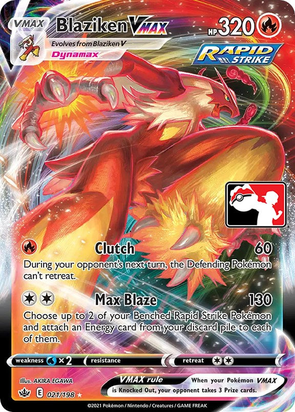 Blaziken VMAX (021/198) [Prize Pack Series One] | Exor Games Dartmouth