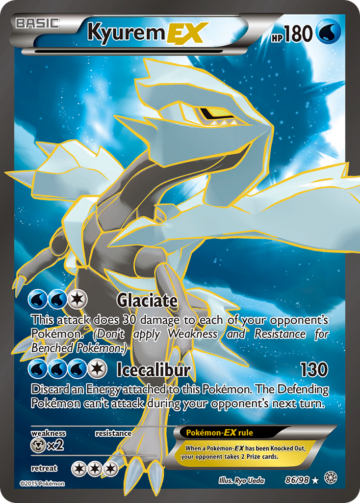 Kyurem EX (86/98) [XY: Ancient Origins] | Exor Games Dartmouth