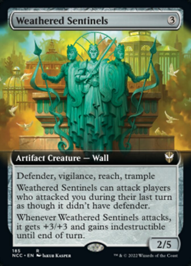 Weathered Sentinels (Extended Art) [Streets of New Capenna Commander] | Exor Games Dartmouth