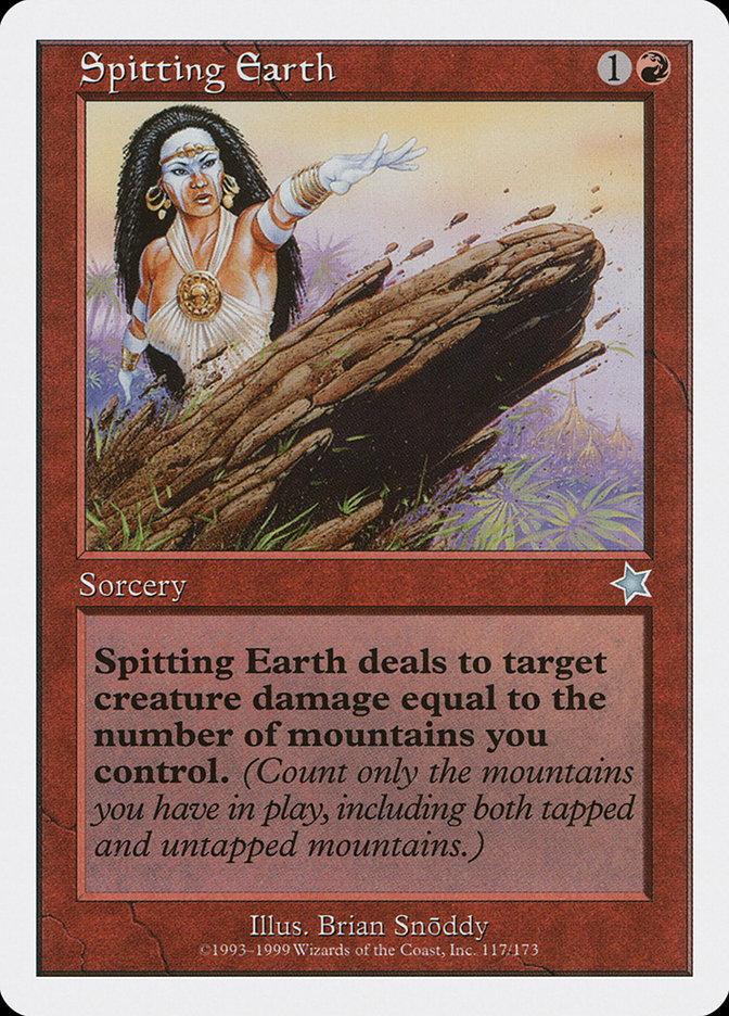 Spitting Earth [Starter 1999] | Exor Games Dartmouth