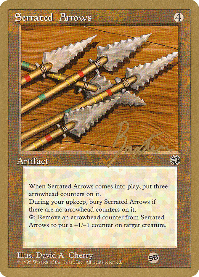 Serrated Arrows (George Baxter) (SB) [Pro Tour Collector Set] | Exor Games Dartmouth
