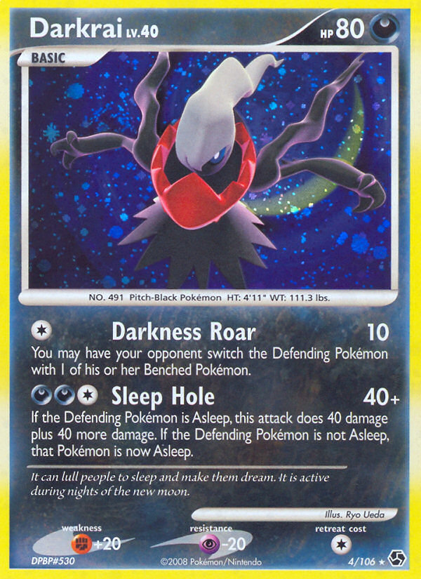 Darkrai (4/106) [Diamond & Pearl: Great Encounters] | Exor Games Dartmouth