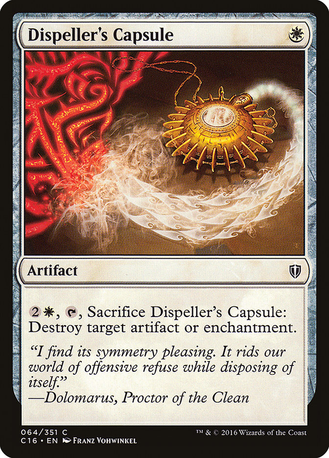 Dispeller's Capsule [Commander 2016] | Exor Games Dartmouth